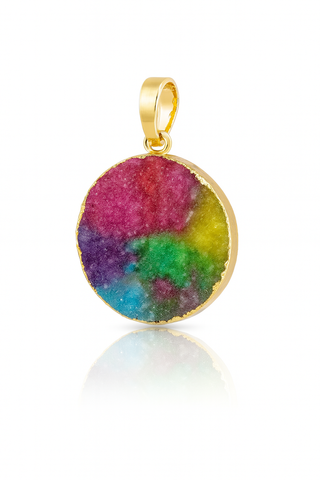 Rainbow Solar Quartz Druzy