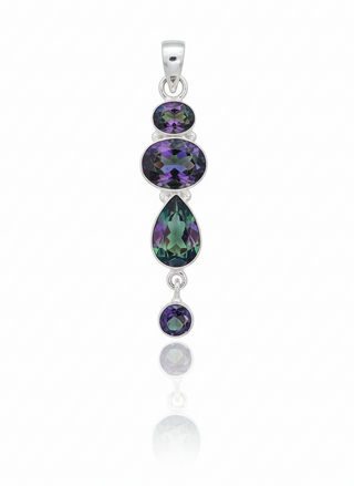 Mystic Topaz Cascade Pendant
