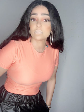 Classic Short Sleeve Crew Neck Bodysuit