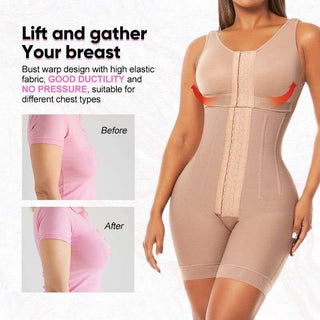 High Compression Stage 2 Faja Bodysuit with steel Rod
