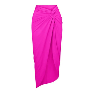 Swim Suit Bandeau cover-up skirt