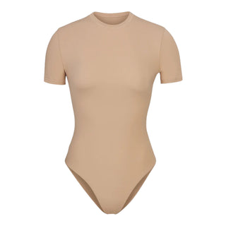 Classic Short Sleeve Crew Neck Bodysuit