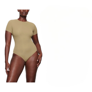 Classic Short Sleeve Crew Neck Bodysuit