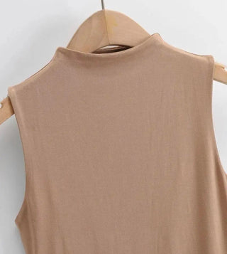 Classic Sleeveless  Crew Neck Bodysuit