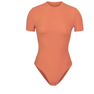 Classic Short Sleeve Crew Neck Bodysuit