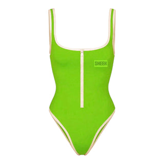 One piece Scoop Neck swimsuit