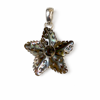 Mother of Pearl Starfish Pendant