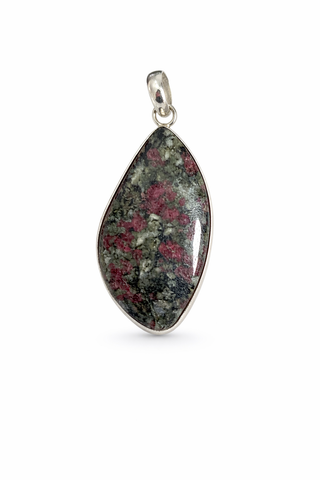 Eudialyte Marquis Pendant – Sterling Silver