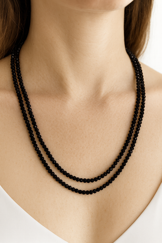 Double Strand Beaded Necklaces