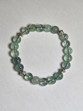 Green Fluorite Bracelet.