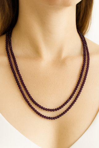 Double Strand Beaded Necklaces