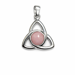 Pink Opal Trinity Pendant