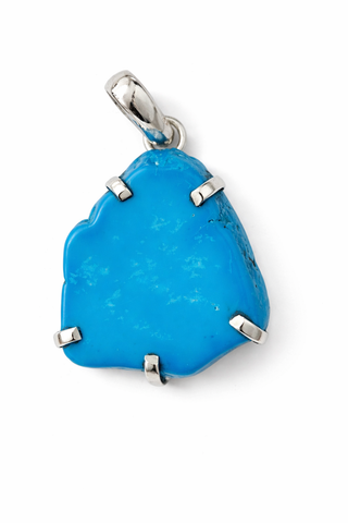 Sleeping Beauty Turquoise Pendant