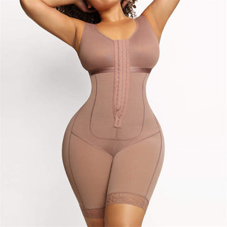 Compression Stage 2 Faja Mid-Thigh Shapewear Bodysuit