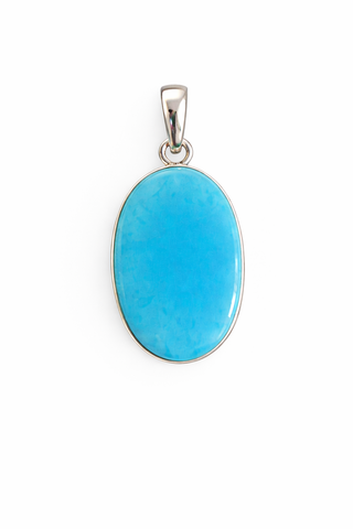 Oval Turquoise Pendant
