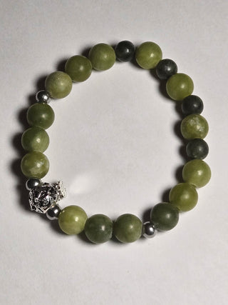 Green Jade Energy Bracelet