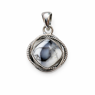 Dendritic Opal Pendant