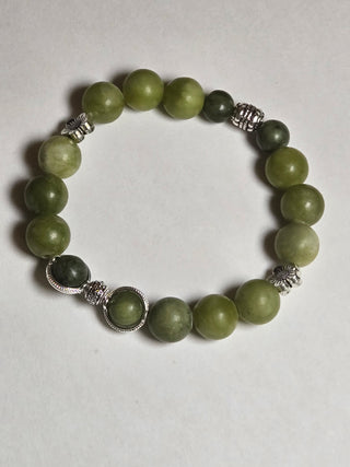 Green Jade Energy Bracelet