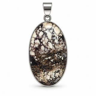 Wild Horse Jasper Oval Pendant