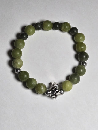 Green Jade Energy Bracelet