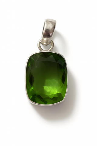 Faceted Quartz Pendant Collection