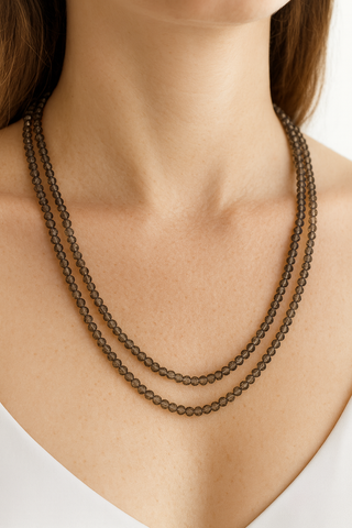 Double Strand Beaded Necklaces