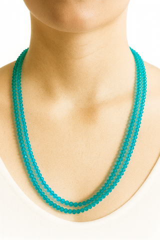 Double Strand Beaded Necklaces