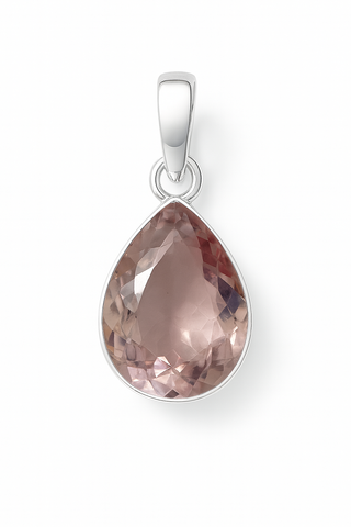 Faceted Quartz Pendant Collection
