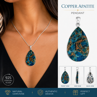 Apatite Oval Pendant