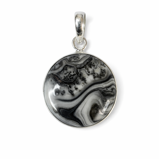 Crazy Lace Agate Pendant
