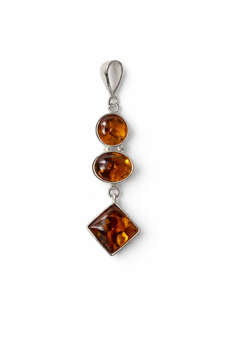 Amber Drop Pendant