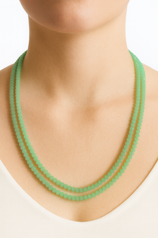 Double Strand Beaded Necklaces