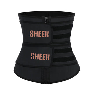 Latex Waist Trainer Belt with Adjustable Straps