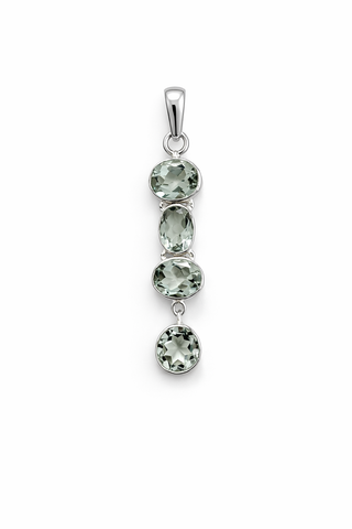 Prasiolite (Green Amethyst) Pendant