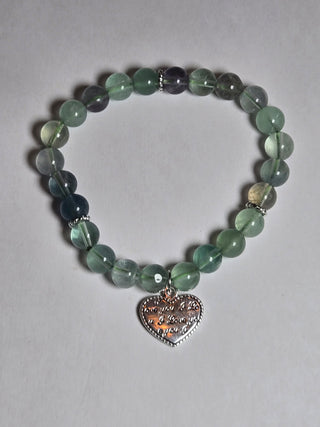 Green Fluorite Bracelet.