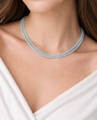 Double Strand Beaded Necklaces