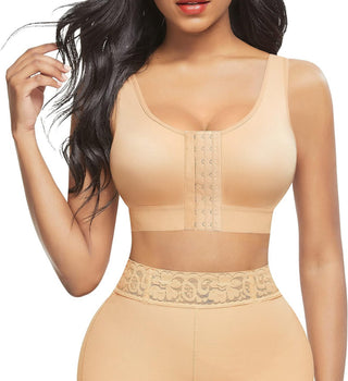 Post Surgery Compression Bra Front Closure