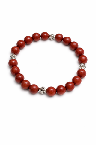 Red Jasper Energy Bracelet – Grounding & Strength