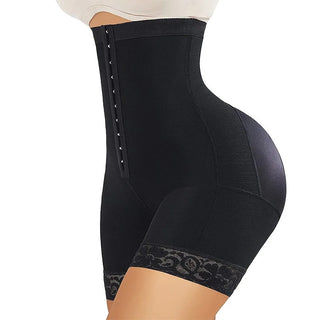 Wide Band high waist compression faja shapewear shorts