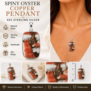 Spiny Oyster Copper Pendant