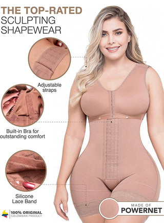 Compression Stage 2 Faja Shapewear Bodysuit