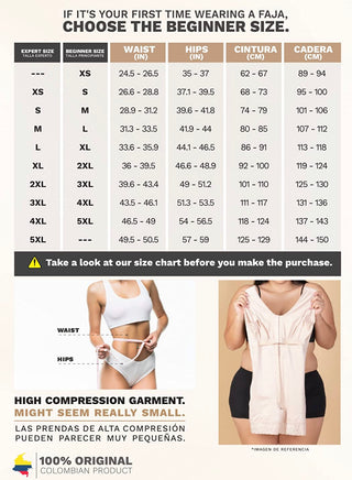 Compression Stage 2 Faja Shapewear Bodysuit