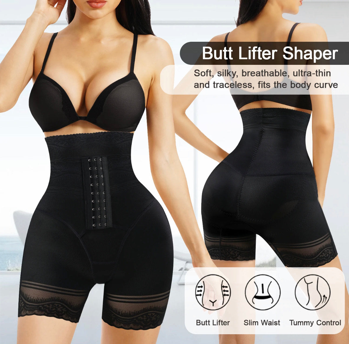 Women Waist Trainer Corset Firm Control Shapewear Slim Shaper Open Bust  Bodysuit - 99 Rands