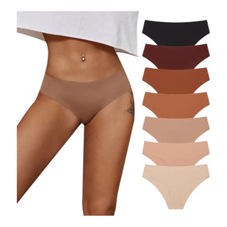 Silk Laser Cut Brief Panties