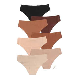 Silk Laser Cut Brief Panties