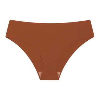 Silk Laser Cut Brief Panties