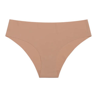 Silk Laser Cut Brief Panties