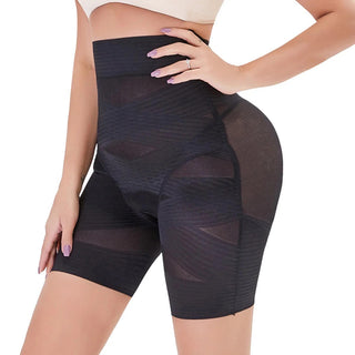 High-Waisted Tummy Control Shapewear Shorts