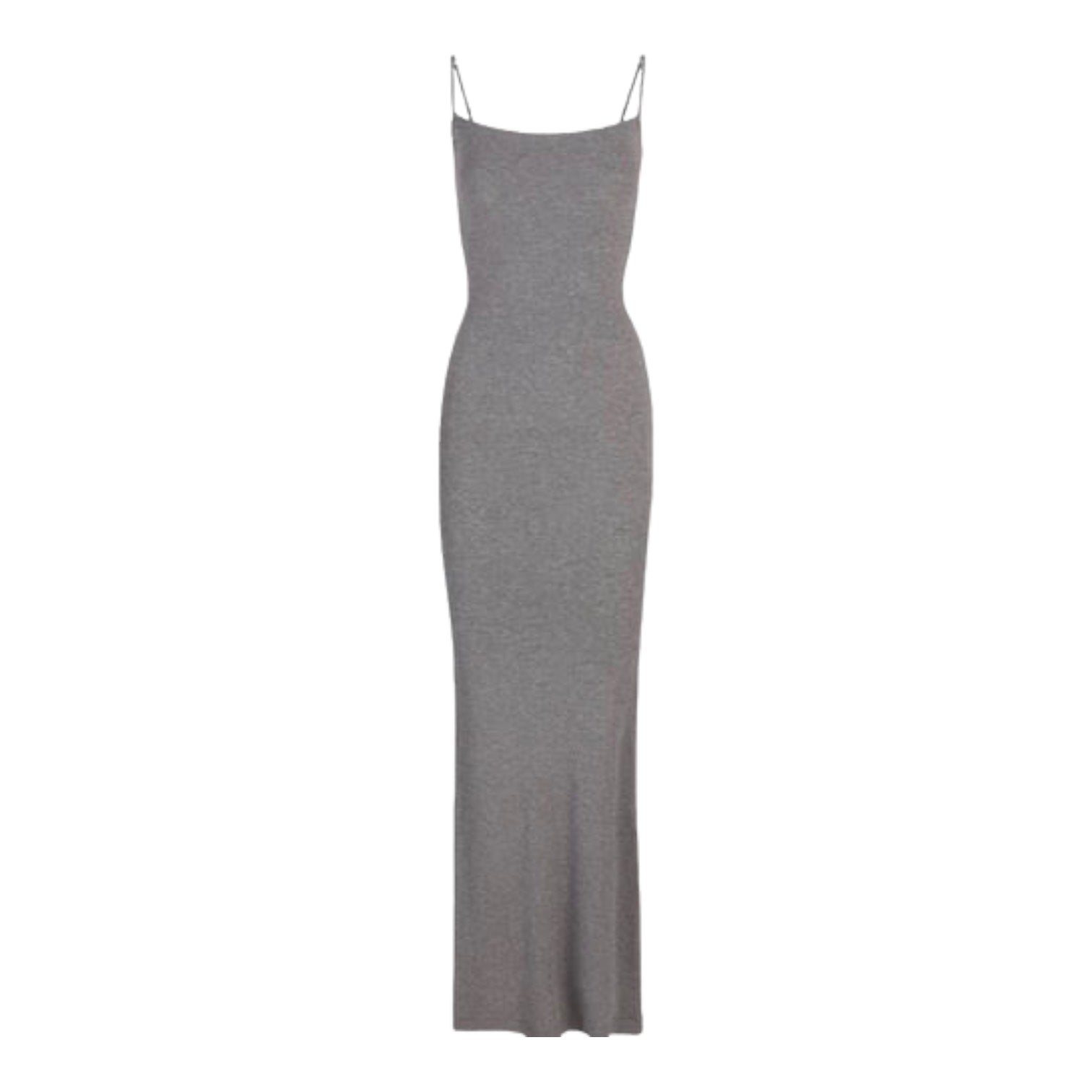 ribbed long slip dress Soft Lounge Petite Long Sleeve Slip Dress